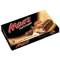 6 Barres Glacées 354 ml Mars