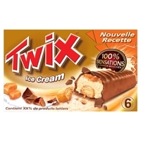 6 Barres Glacées Twix